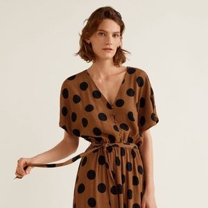 Versatile polka dot dress